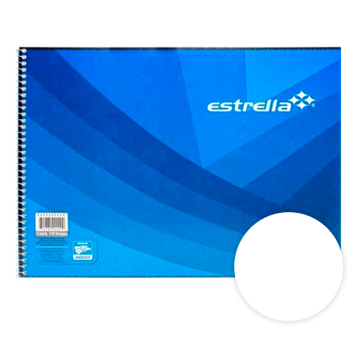[602760000490] CUADERNO DIBUJO MARQUILLA 10H ESTRELLA