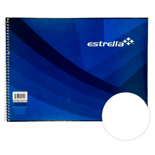 [602760000513] CUADERNO DIBUJO MARQUILLA 30H ESTRELLA