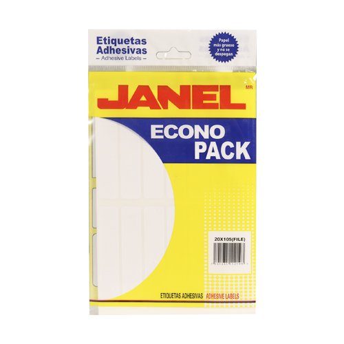 [7501035112193] ETIQUETA JANEL FILE BLANCA ECONOPACK