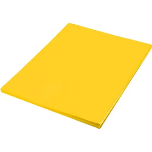 [FO0246] FOMIX CARTULINA LISO AMARILLO CANARIO 17-05