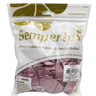 [7703340169613] GLOBOS SEMPERTEX 12 REFLEX ROSADO C50