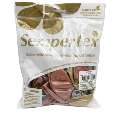 [7703340170145] GLOBOS SEMPERTEX 12 REFLEX SURTIDO DELUXE C50