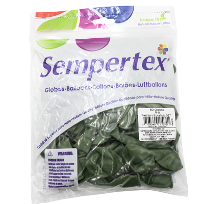[7703340170701] GLOBOS SEMPERTEX 9 FASHION EUCALIPTO C50