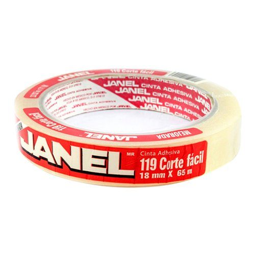 [7501035102453] JANEL TRANSPARENTE CINTA 18X65 119