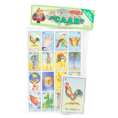 [7503013709029] LOTERIA 10 CARTAS CAAR VERDE