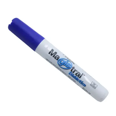 [7501428724095] MARCADOR PIZARRON AZUL MAGISTRAL DIDACTICO