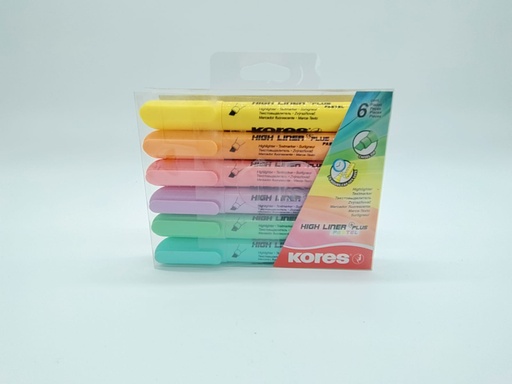 [9023800360601] MARCATEXTOS PASTEL HIGH LINER PLUS C6 KORES 36060