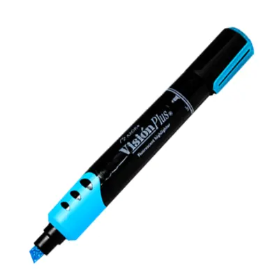 [7501428701348] MARCATEXTOS GRUESO AZUL VISION PLUS 2600AZ