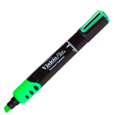 [7501428701386] MARCATEXTOS GRUESO VERDE VISION PLUS 2600VE