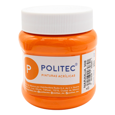 [7501230030841] POLITEC 308 NARANJA 250ML
