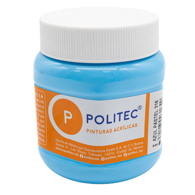 [7501230031640] POLITEC 316 AZUL PASTEL 250ML