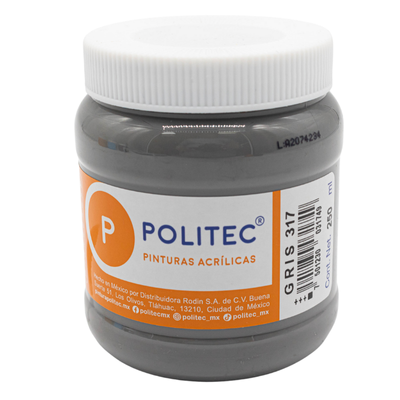 [7501230031749] POLITEC 317 GRIS 250ML