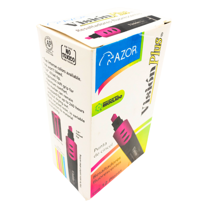 CAJA MARCATEXTOS VISION PLUS ROSA 2600RS