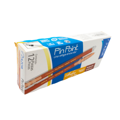 CAJA PUNTO ULTRA FINO 0.5MM ROJO AZOR