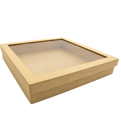 [7502293382786] CAJA DE REGALO MICA 30X30X5.5CM MADERA