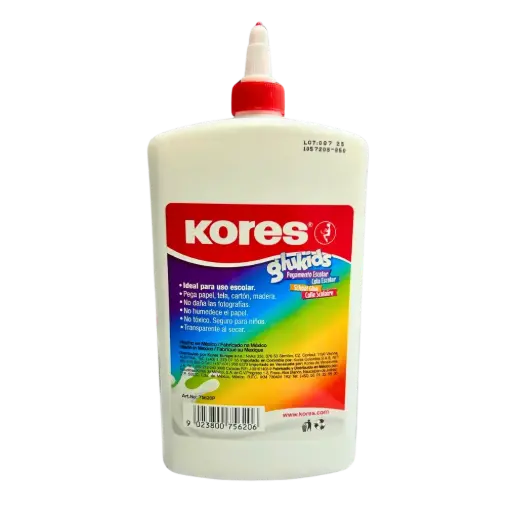 [9023800756206] PEGAMENTO BLANCO 500GR KORES GLUKIDS