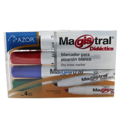 MARCADOR PIZARRON MAGISTRAL DIDACTICO