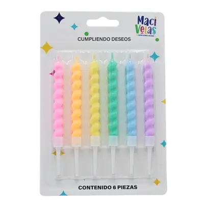 [6973292441858] VELA MACI CURLY C6 MULTICOLOR PASTEL HL15